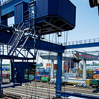 Trimodales Terminal Bayernhafen Nürnberg