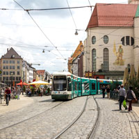 Straßenbahn in Augsburg