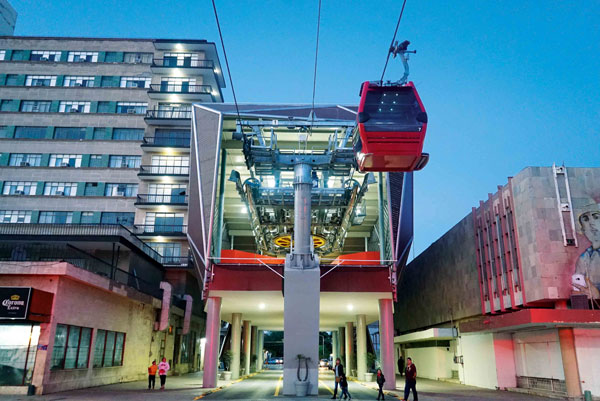 Seilschwebebahn GD8 Torreon, Mexiko, 2017