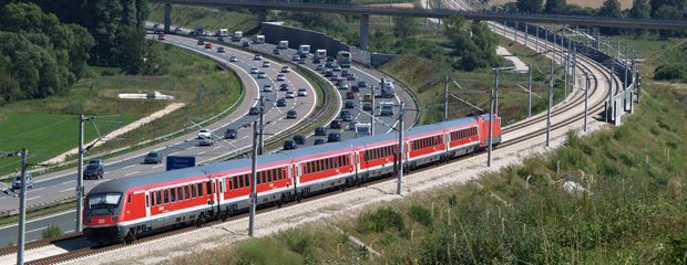 Unterschiedliche Verkehrsträger